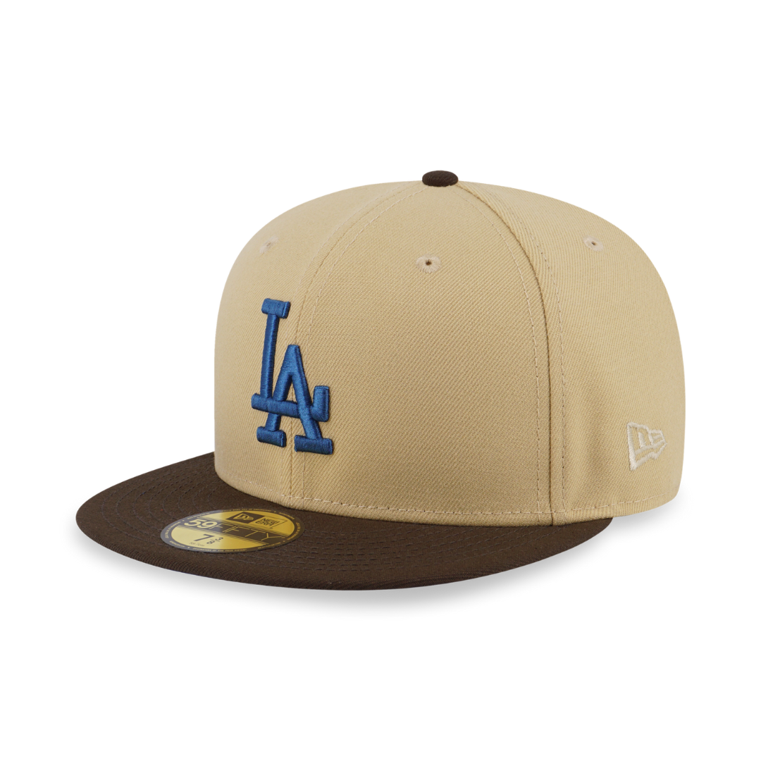 NEW ERA EXCLUSIVE 59FIFTY VEGAS GOLD/BLUE LOS ANGELES DODGERS W