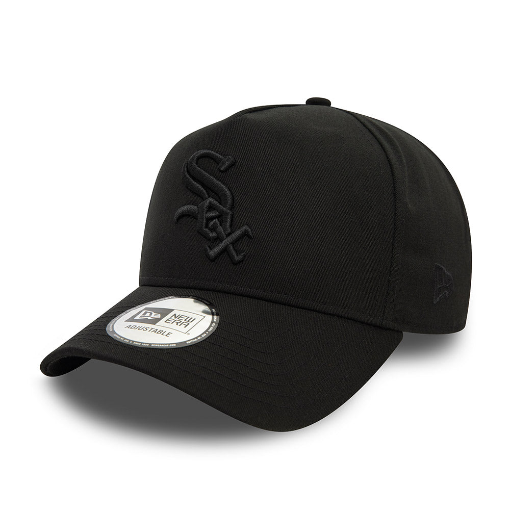 9FORTY E-Frame Chicago White Sox Monochrome Black Snapback – New