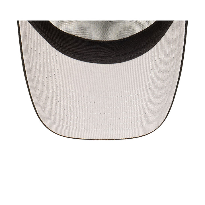 9FORTY A-Frame New Era Capsule 2-Tone Black Visor Chrome White Snapback