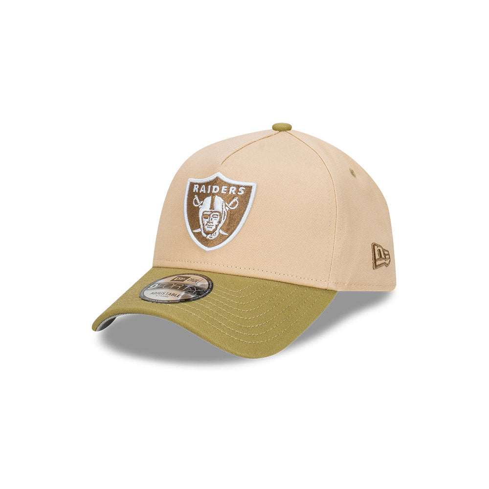New Era Las Vegas Raiders 'Cold As Ice' 9FORTY A-Frame Snapback Black