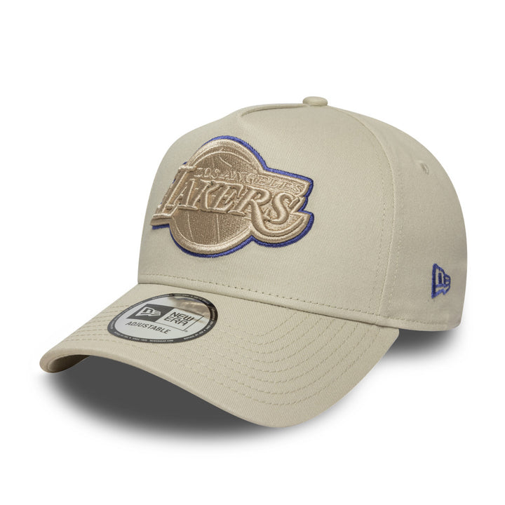 9FORTY E-Frame Los Angeles Lakers Tonal Outline Stone Snapback