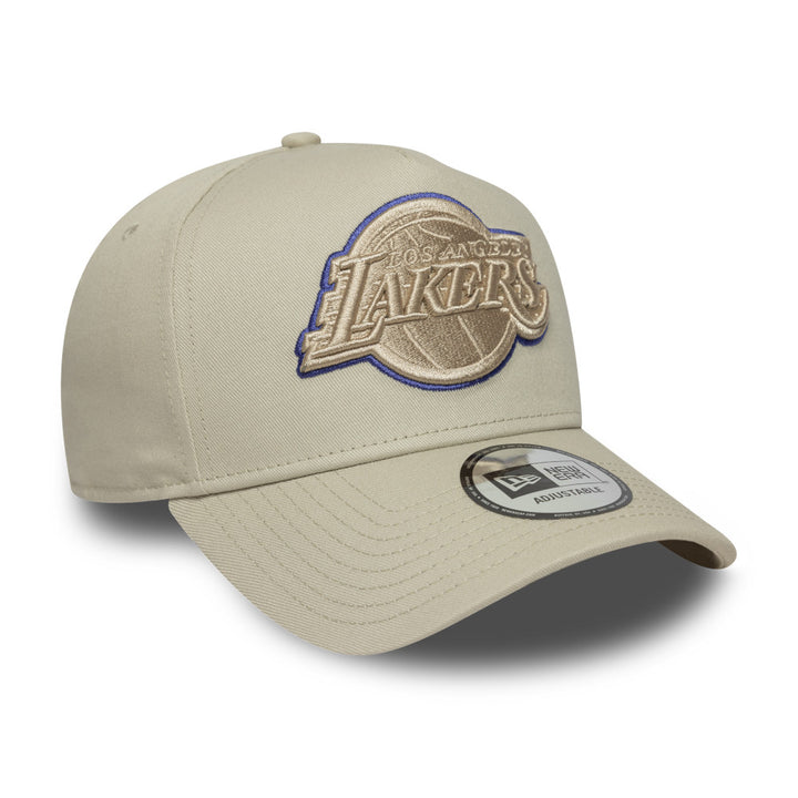 9FORTY E-Frame Los Angeles Lakers Tonal Outline Stone Snapback