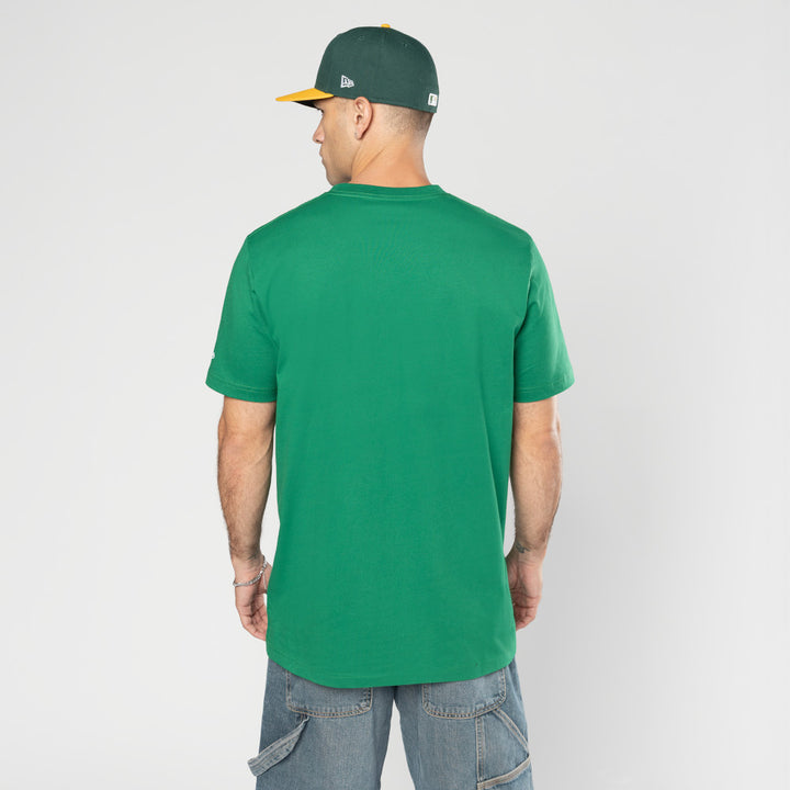 Oakland Athletics Hyperfly x MLB Green Short Sleeve T-Shirt