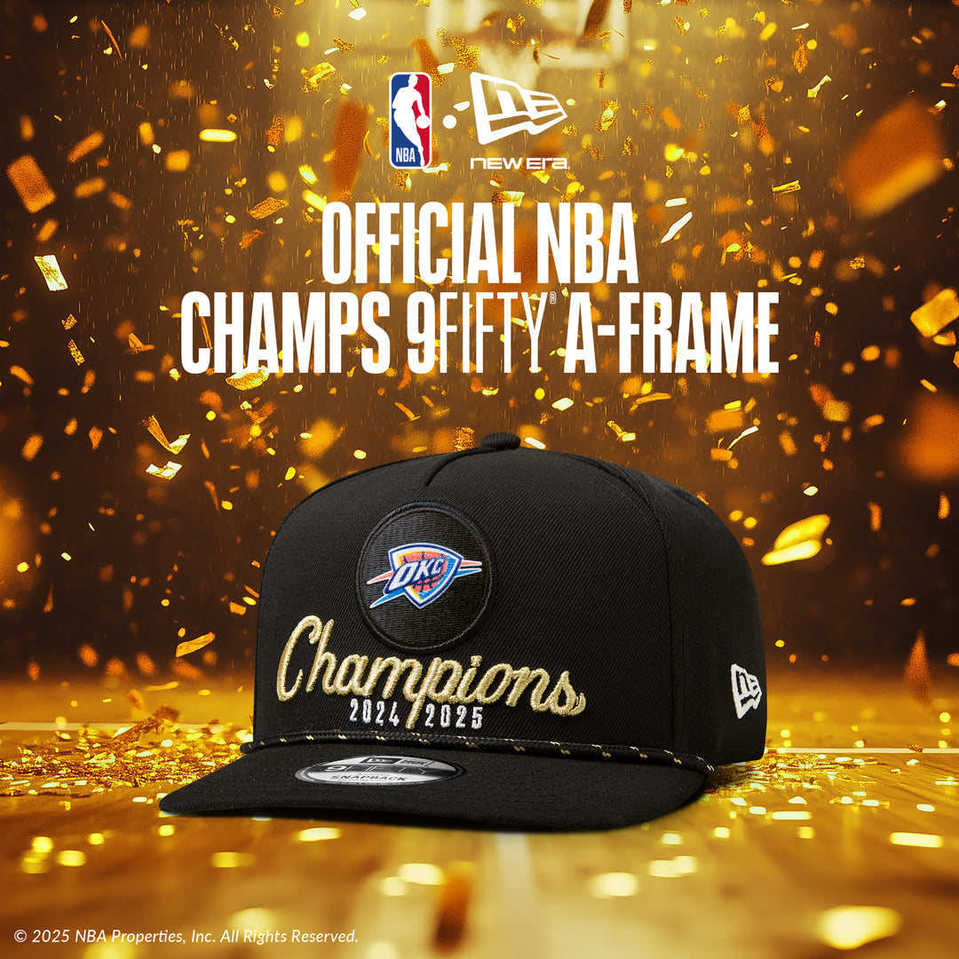 9FIFTY A-Frame Oklahoma City Thunder 2025 NBA Champions Black