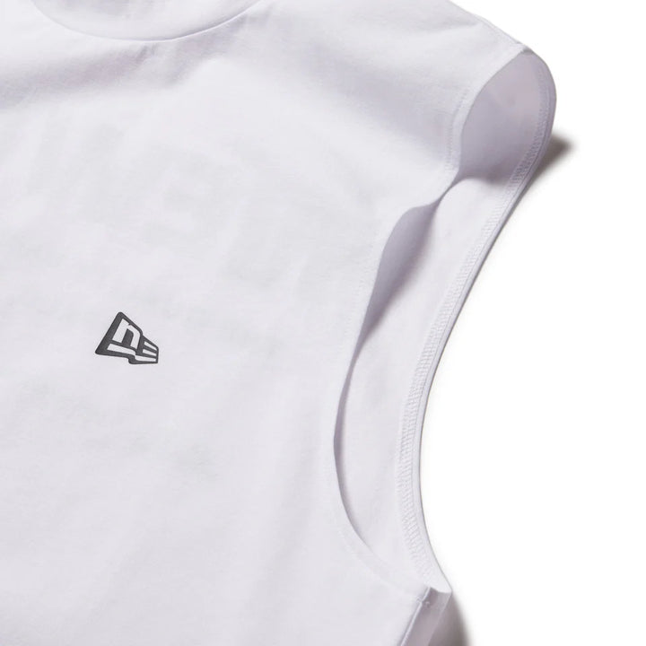 Outdoor Utility Archive Logo White Sleeveless Tank Top