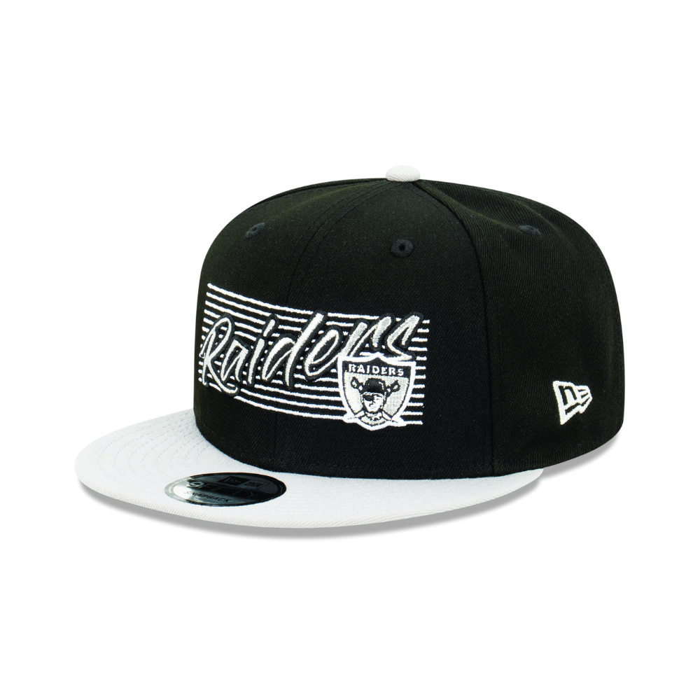 New Era Las Vegas Raiders Corduroy Script 9Fifty Brown Snapback