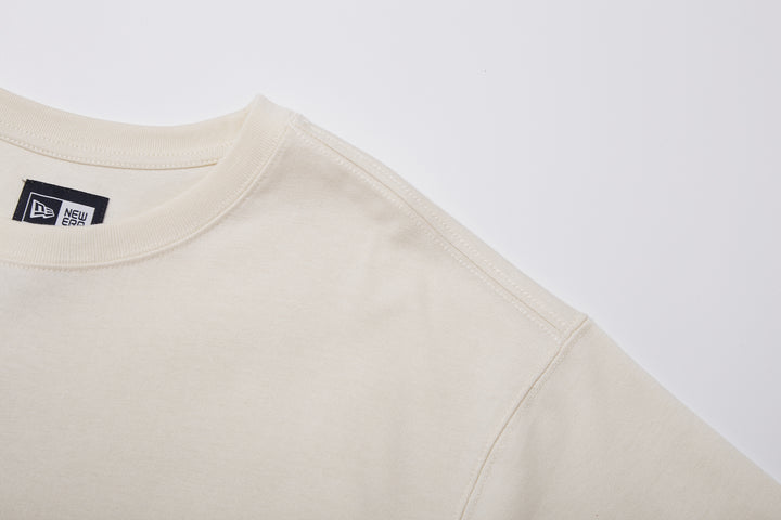 New Era Essential Ivory Short Sleeve T-Shirt