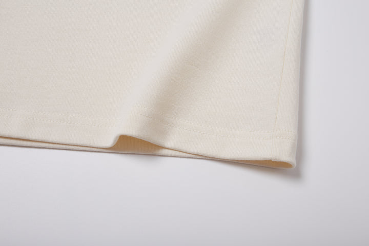 New Era Essential Ivory Short Sleeve T-Shirt