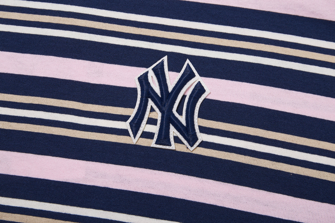 New York Yankees Retro Navy Long Sleeve T-Shirt