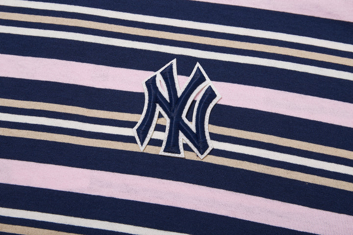 New York Yankees Retro Navy Long Sleeve T-Shirt