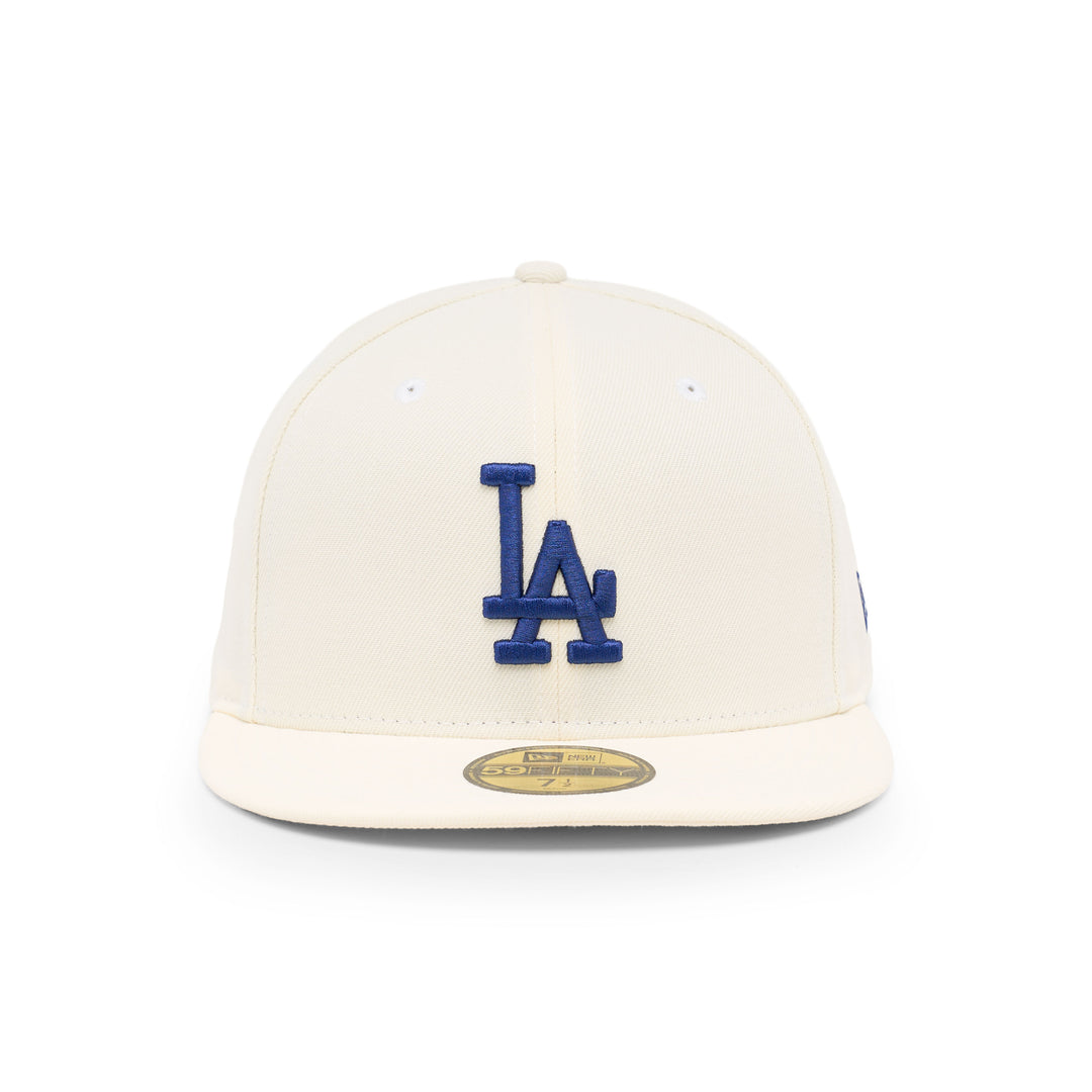 59FIFTY Los Angeles Dodgers Chrome White Fitted