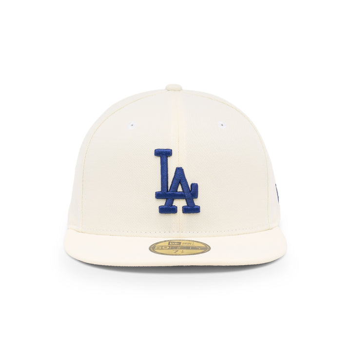 59FIFTY Los Angeles Dodgers Chrome White Fitted