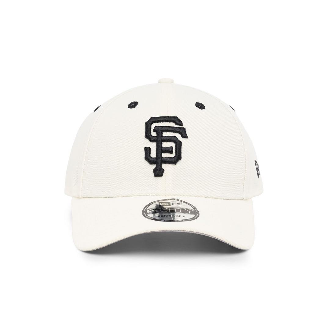 9FORTY San Francisco Giants Chrome White Black Snapback