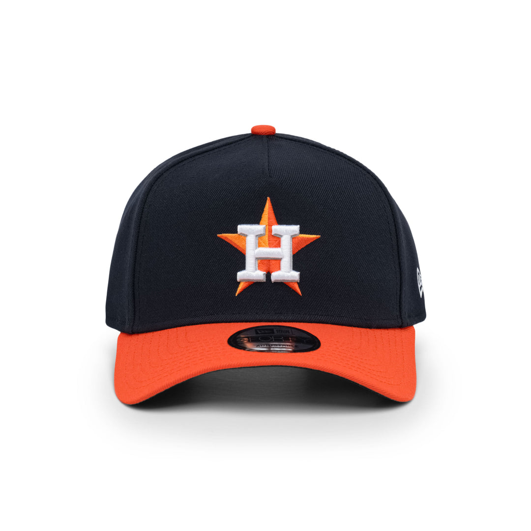 9FORTY A-Frame Houston Astros Basic Team Black Snapback