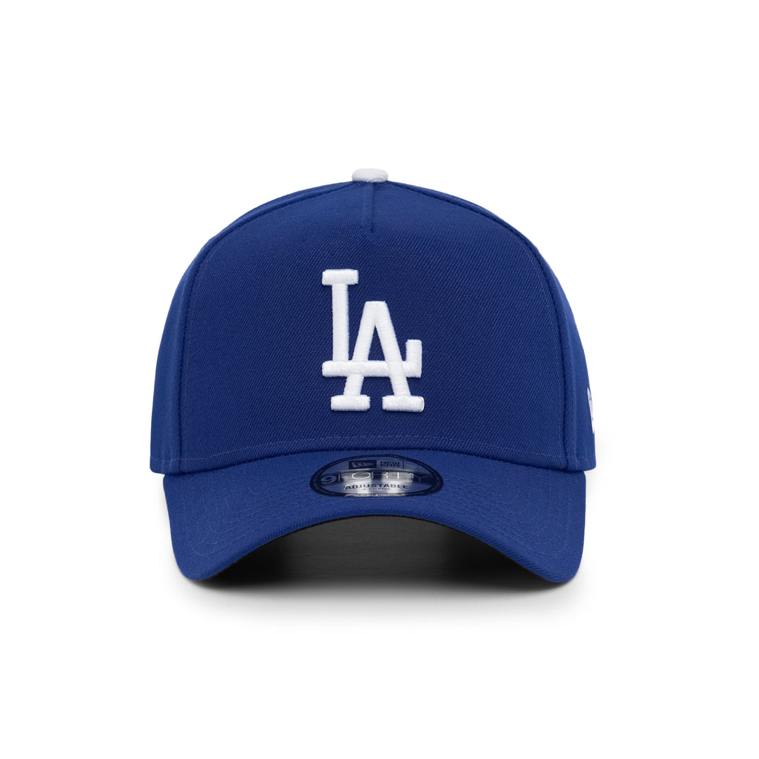 9FORTY A-Frame Los Angeles Dodgers Basic Team Dark Royal Snapback