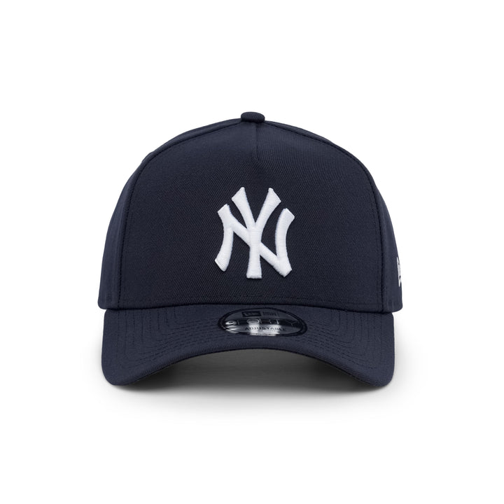 9FORTY A-Frame New York Yankees Basic Team Navy Snapback