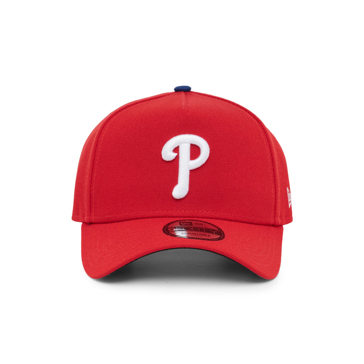 9FORTY A-Frame Philadelphia Phillies Basic Team Scarlet Snapback