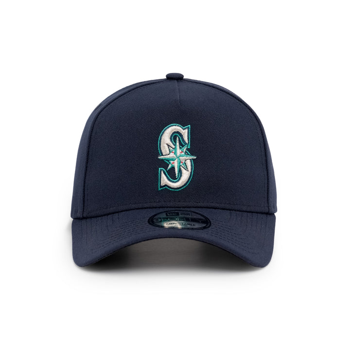 9FORTY A-Frame Seattle Mariners Basic Team Navy Snapback