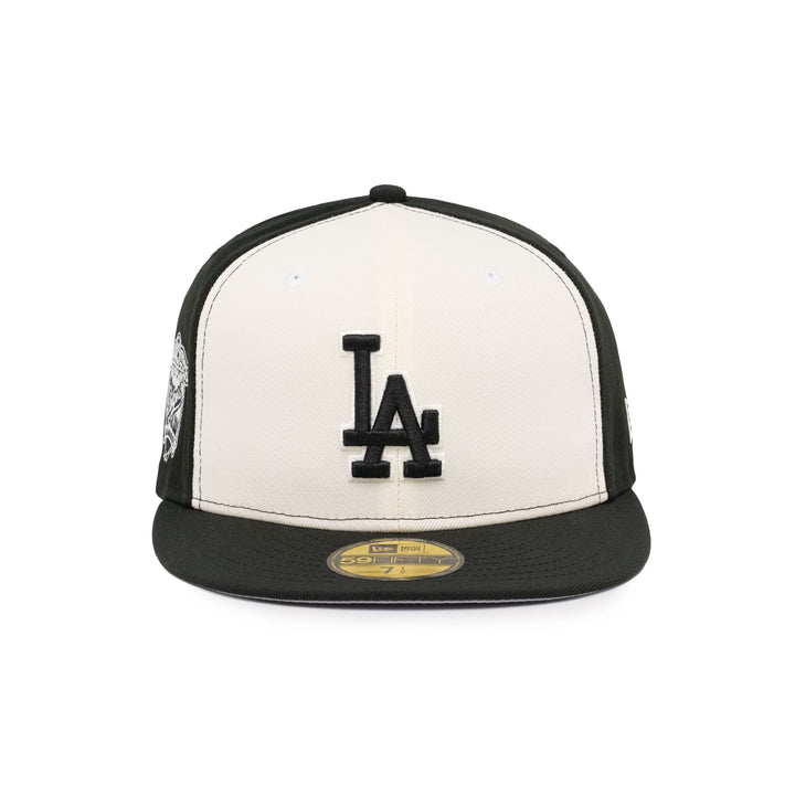 59FIFTY Los Angeles Dodgers 40th Anniversary Chrome Black Fitted