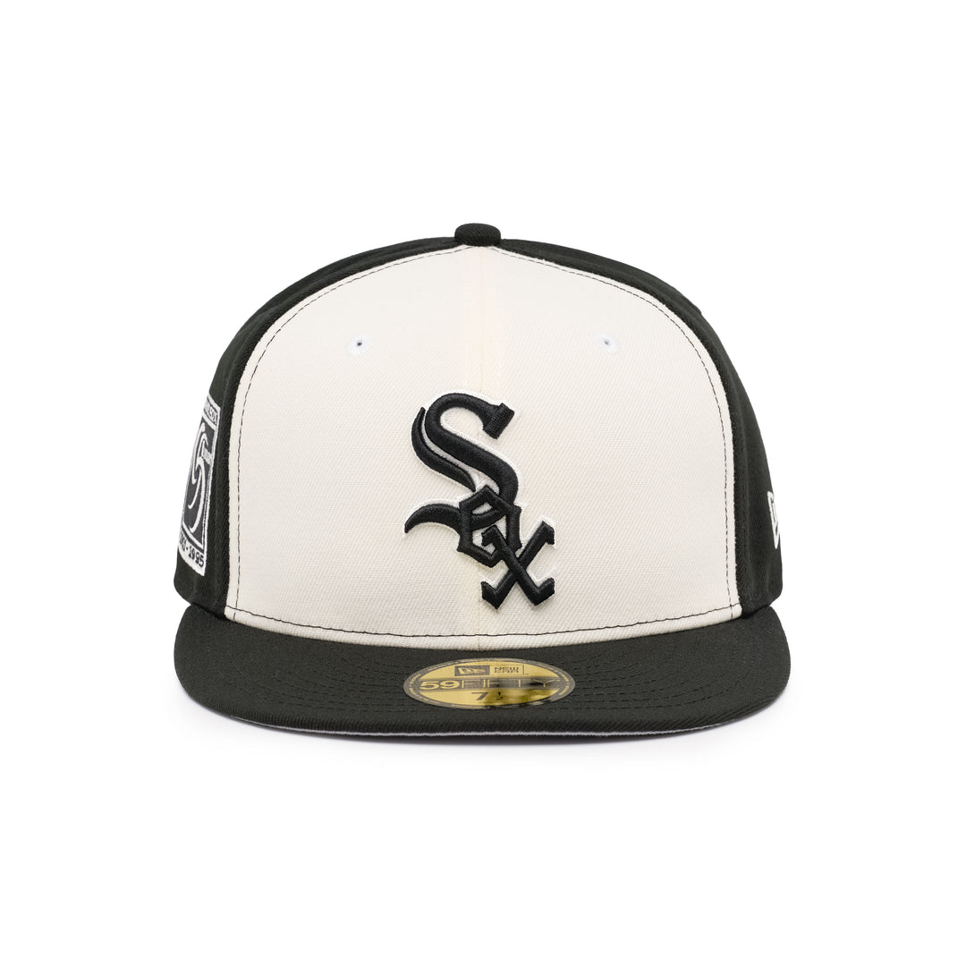 59FIFTY Chicago White Sox 95 Years Chrome Black Fitted