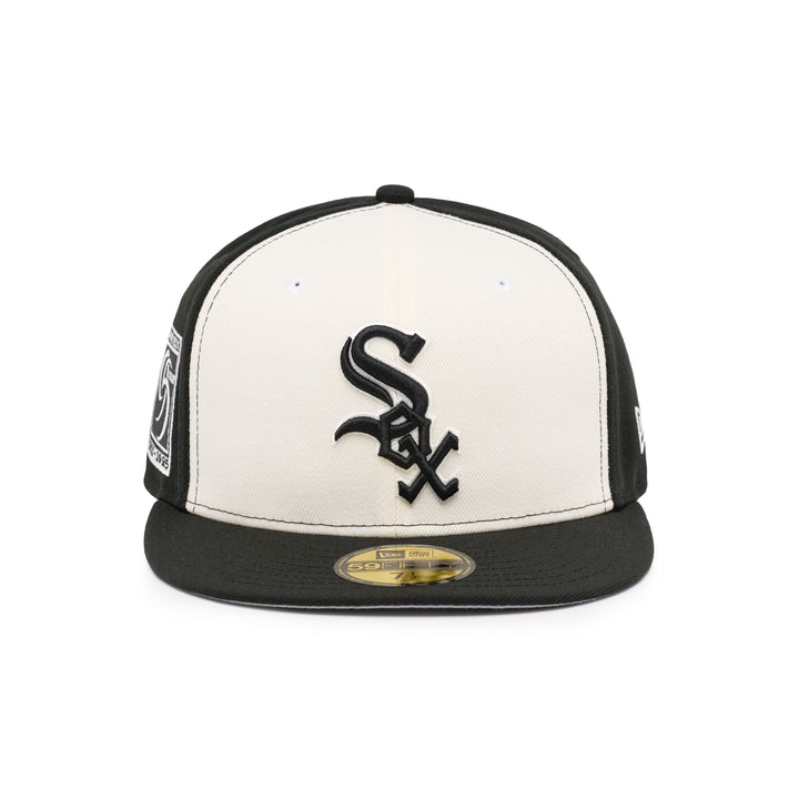 59FIFTY Chicago White Sox 95 Years Chrome Black Fitted