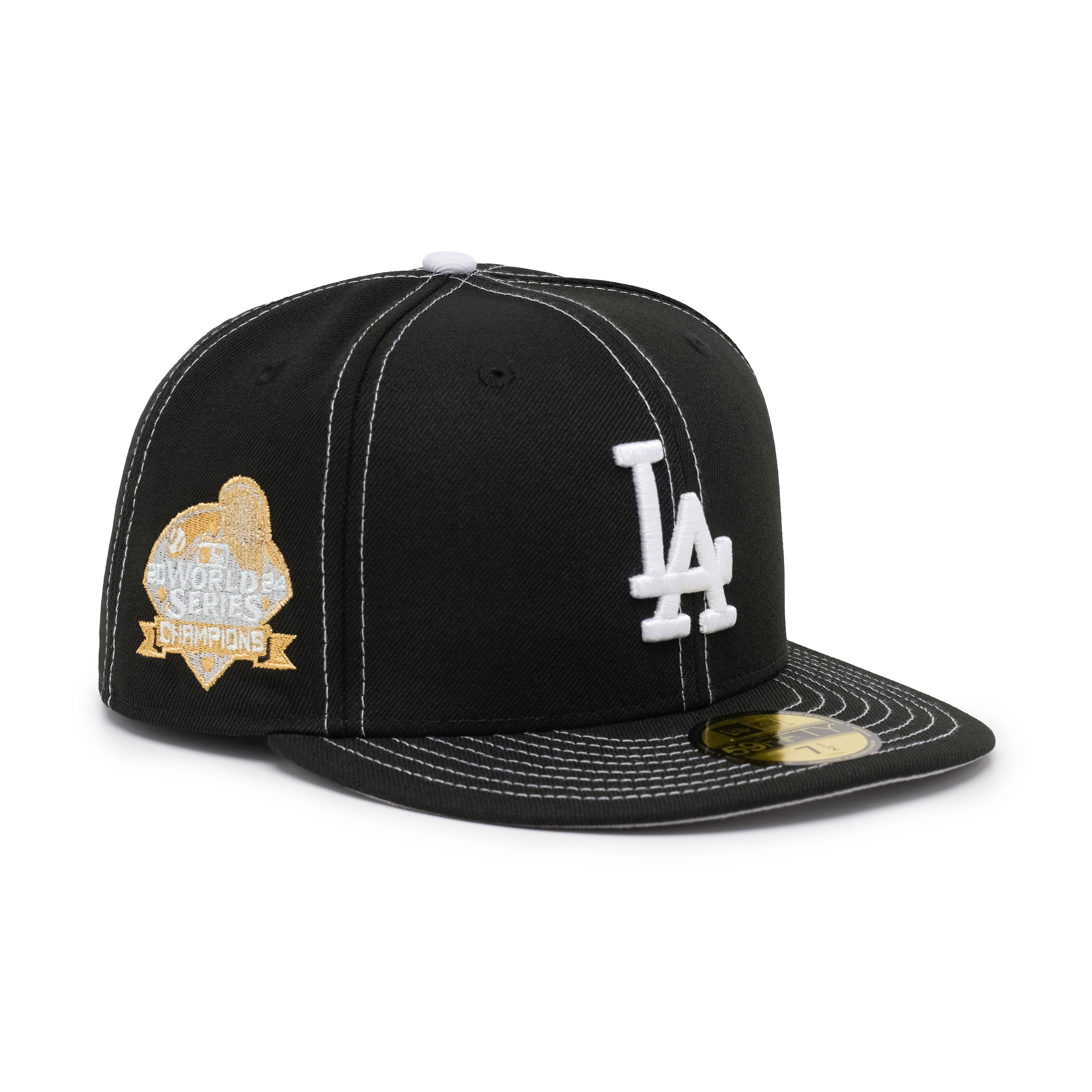 59FIFTY Los Angeles Dodgers World Series Champions 2024 Black