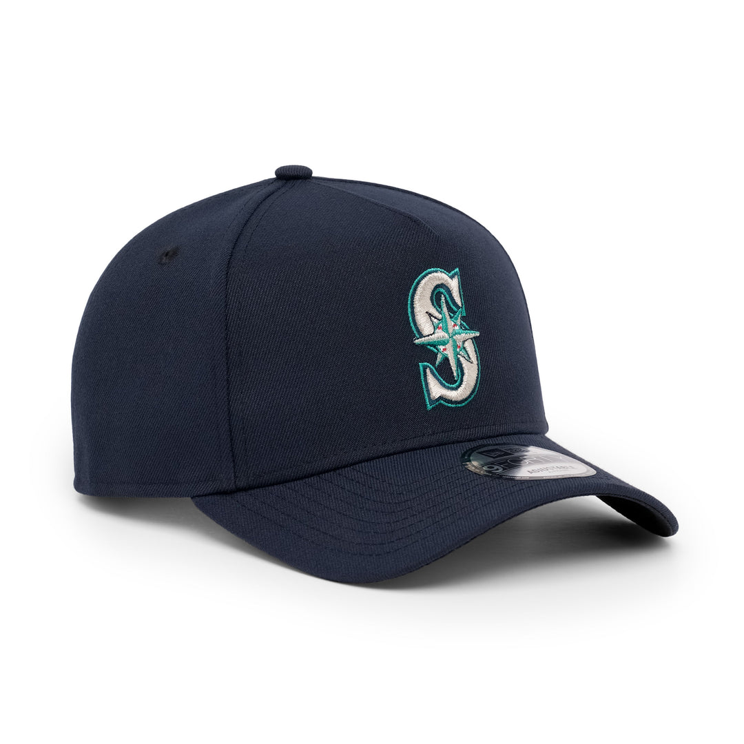 9FORTY A-Frame Seattle Mariners Basic Team Navy Snapback