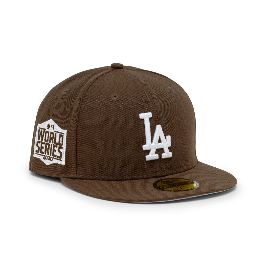59FIFTY Los Angeles Dodgers World Series 2020 Walnut Fitted