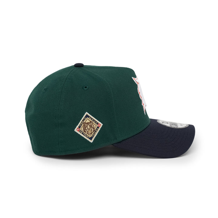 9FORTY A-Frame Detroit Tigers World Series Dark Green Black Snapback