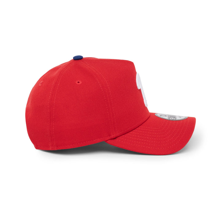 9FORTY A-Frame Philadelphia Phillies Basic Team Scarlet Snapback