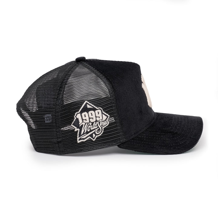 9FORTY A-Frame Trucker New York Yankees 1999 World Series Black Snapback