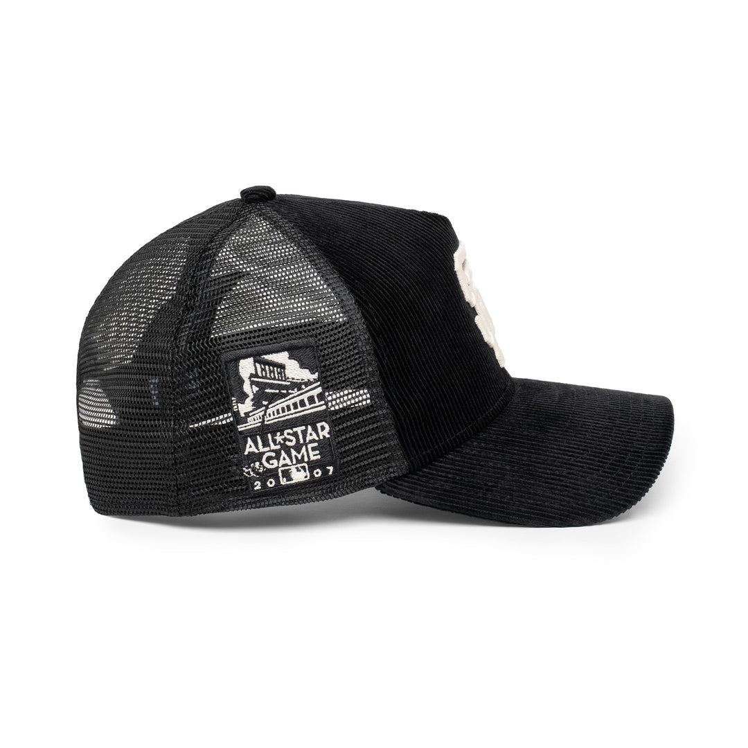 9FORTY A-Frame Trucker San Francisco Giants All Star Game 2007 Black Snapback