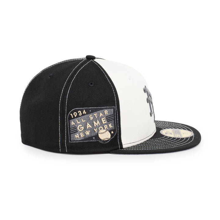 59FIFTY New York Giants All Star Game 2-Tone Black Visor Chrome White Fitted