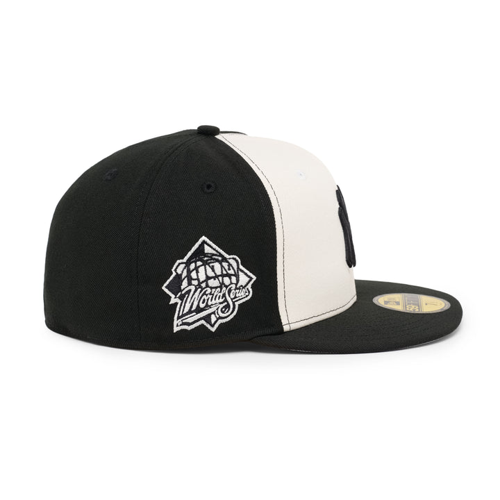 59FIFTY New York Yankees World Series Chrome Black Fitted