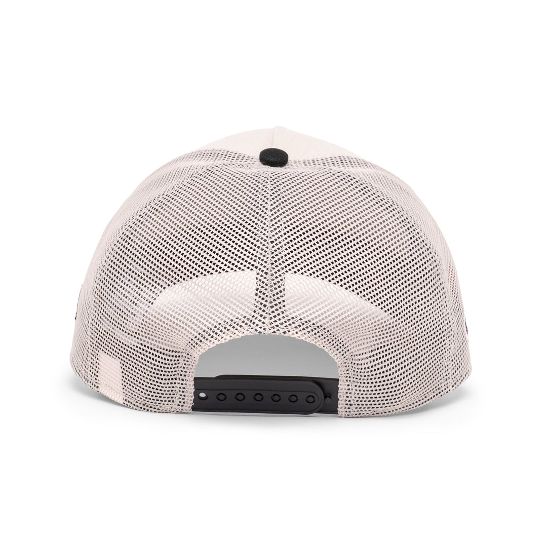 9FORTY A-Frame Trucker Chicago White Sox All Star Game 2003 2-Tone Black Visor Stone Snapback