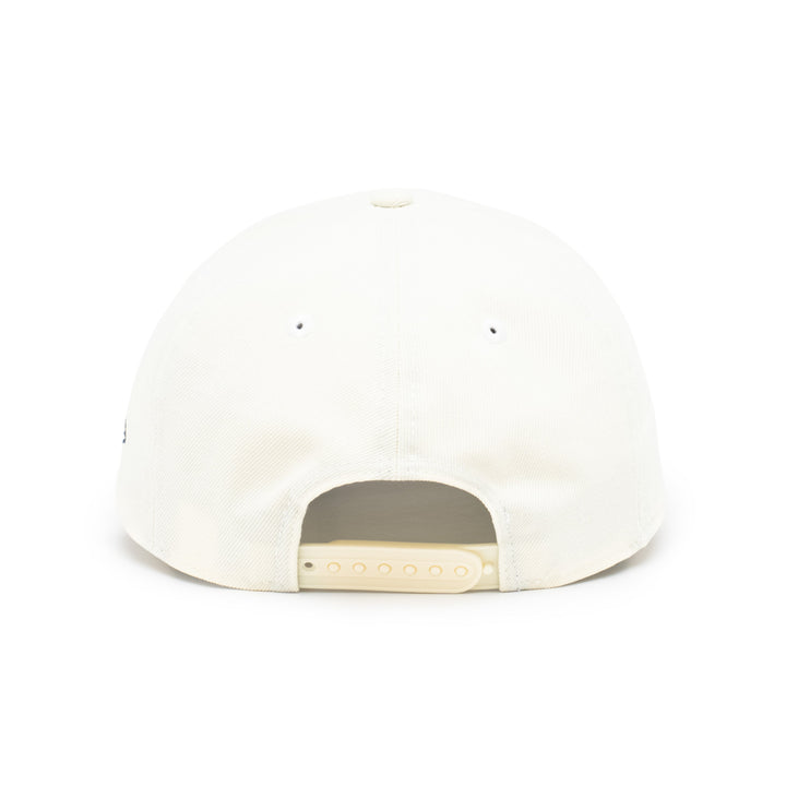 9FORTY Los Angeles Dodgers 2-Tone Navy Visor Chrome White Snapback