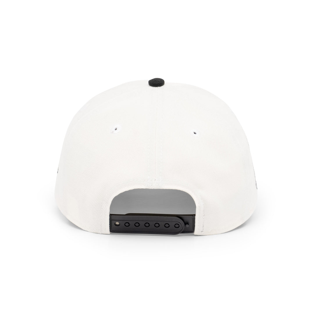 9FORTY New York Yankees World Series 2024 2-Tone Black Visor Chrome White Snapback