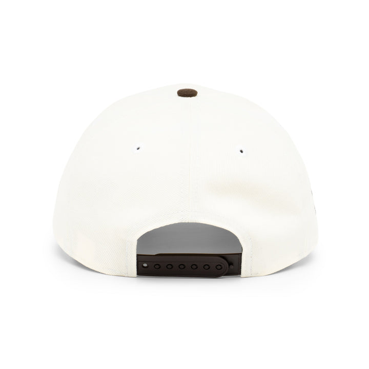 9FORTY Los Angeles Dodgers World Series Champions 2024 2-Tone Walnut Visor Chrome White Snapback