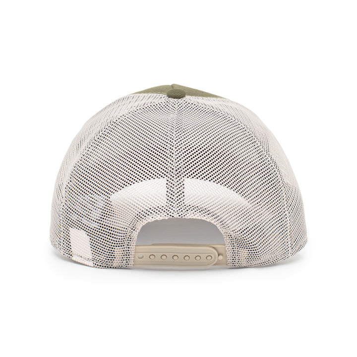 9FORTY A-Frame Trucker New York Yankees New Olive Snapback