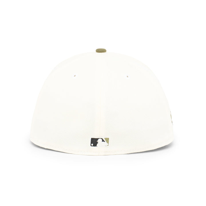59FIFTY Los Angeles Dodgers All Star Game 2-Tone New Olive Visor Chrome White Fitted