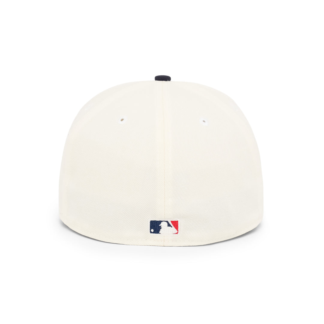 59FIFTY New York Yankees 2-Tone Chrome White Navy Fitted