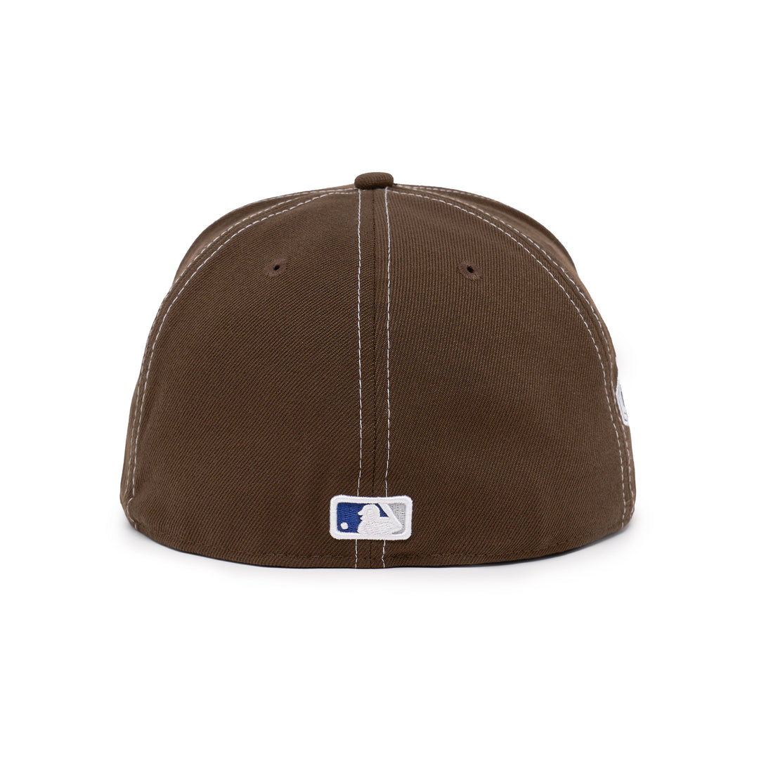 59FIFTY Los Angeles Dodgers Back To Back World Series Champs Walnut Fitted
