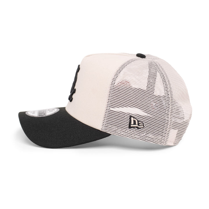 9FORTY A-Frame Trucker Chicago White Sox All Star Game 2003 2-Tone Black Visor Stone Snapback