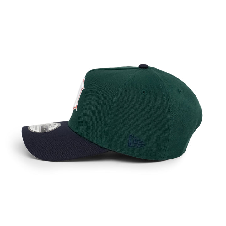 9FORTY A-Frame Detroit Tigers World Series Dark Green Black Snapback
