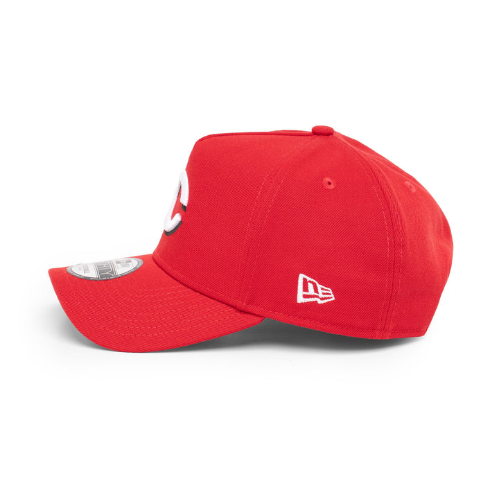 9FORTY A-Frame Cincinnati Reds Basic Team Scarlet Snapback
