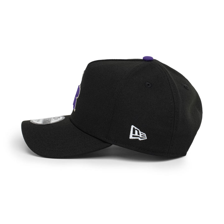 9FORTY A-Frame Colorado Rockies Basic Team Black Snapback