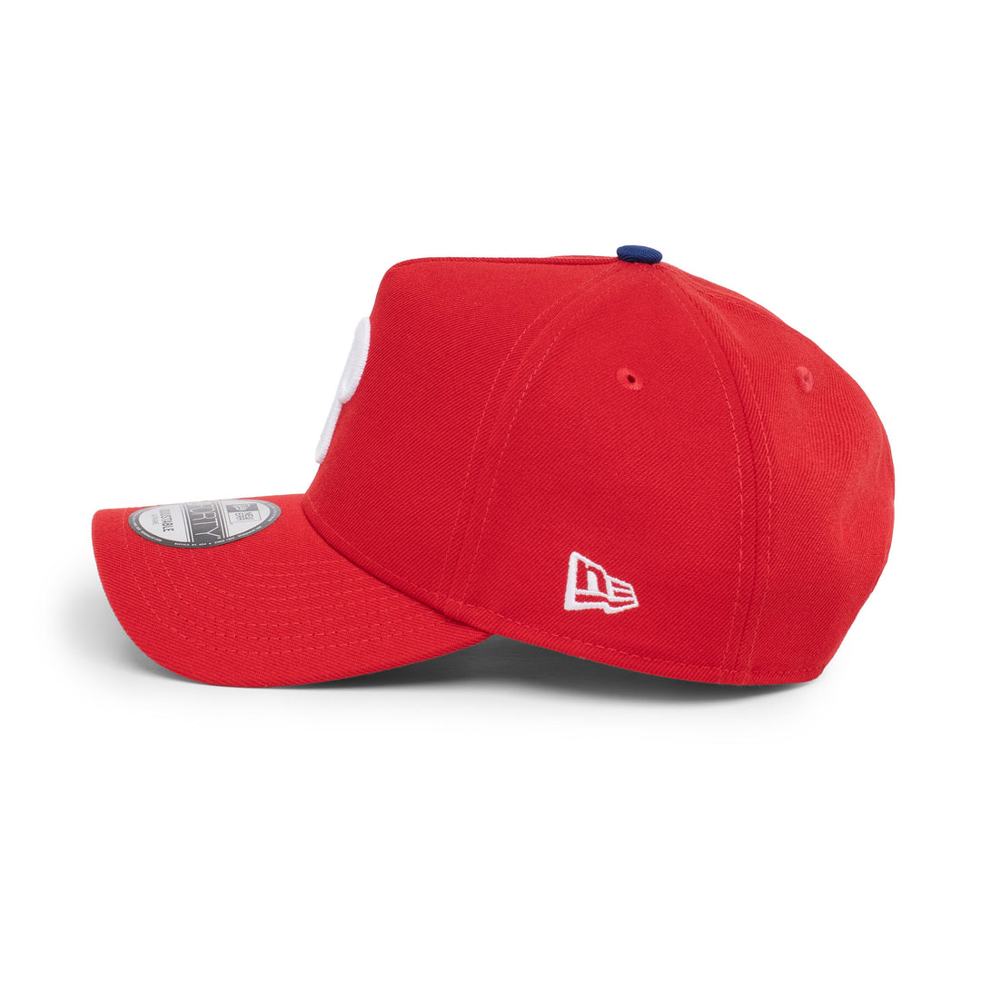 9FORTY A-Frame Philadelphia Phillies Basic Team Scarlet Snapback