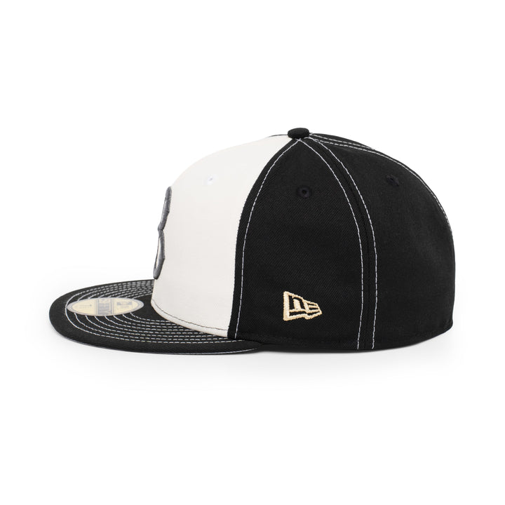 59FIFTY Brooklyn Dodgers All Star Game 2-Tone Black Visor Chrome White Fitted