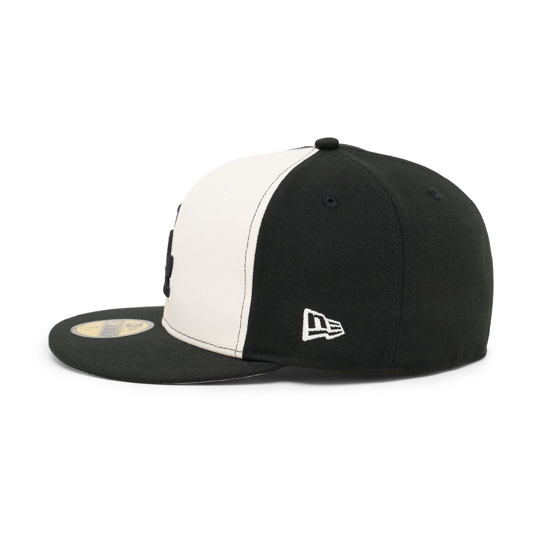 59FIFTY Los Angeles Dodgers 40th Anniversary Chrome Black Fitted