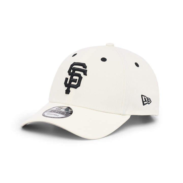 9FORTY San Francisco Giants Chrome White Black Snapback